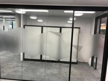 2. Manifestations cut to clients specifications - Nexus building - Leeds University
