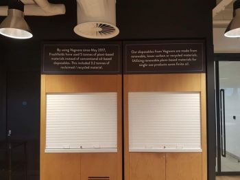 2. Digital brickwork vinyl and foamex panels