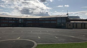 2. Opaque frost film to numerous classrooms. Blyth Academy  Northumberland