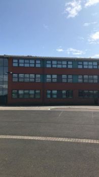 3. Opaque frost film to numerous classrooms. Blyth Academy  Northumberland