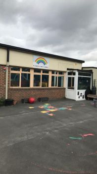 3. Mirror oneway 20 solar privacy film to all glazing. Hadrian Primary School - Wallsend