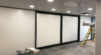 2. Privacy frost vinyl Macclesfield Leisure Centre 