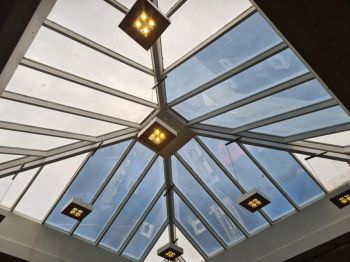 1. Silver 20 installed internally to large skylight at American Golf in Metro Centre Retail Park