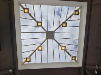4. Silver 20 installed internally to large skylight at American Golf in Metro Centre Retail Park