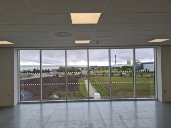 3. Manifestations supplied and installed over 3 floors to clients specifications at Croda in Goole
