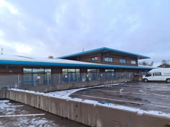 1. Removed internal and external digital prints and installed internal clear 175 blast security film at HMRC in Wincanton new border control unit